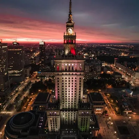 Апартаменты View 2 Fast Wifi Tv'55 Netflix Hbo Applettv Варшава